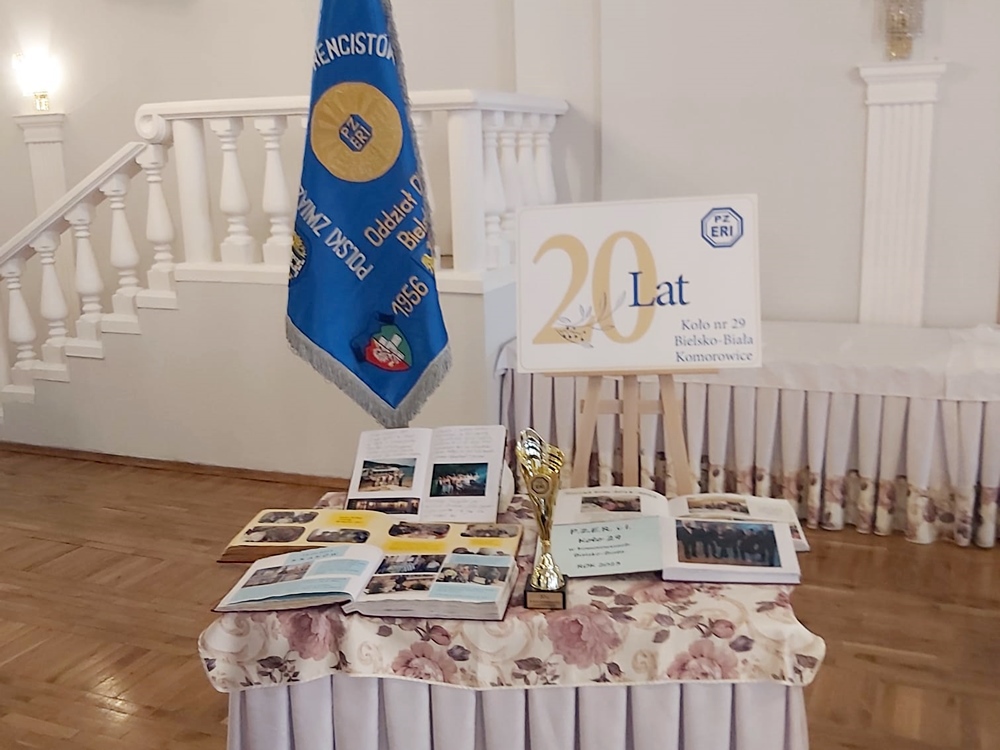 20-lecie działalności Polskiego Związku Emerytów Rencistów i Inwalidów w Komorowicach